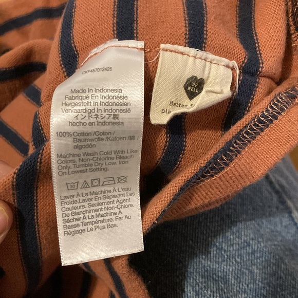 SOLD Madewell 3/4 sleeve boat neck cotton sweater - Picture 8 of 9